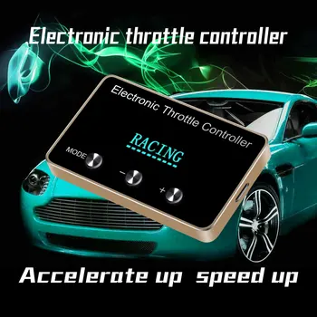 LCD Elektronickej škrtiacej Klapky Regulátora Sprint Booster Paliva Pedál Veliteľ chiptuningu 10 Riadiť Pretekárske Režimy pre Jeep Compass 2018+