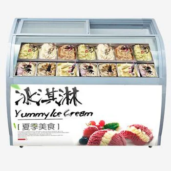 Ice Cream displej Kabinetu Mrazničky Ice Cream Predviesť Popsicle Displej Zásobník