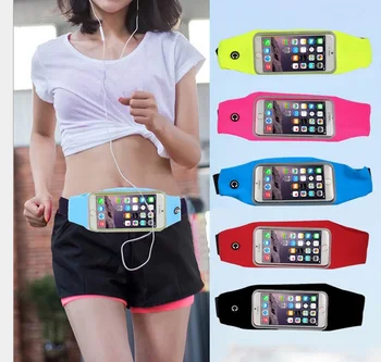 Nepremokavé Vonkajšie Športové Tašky puzdro Pre iPhone 7 6 6 Plus 5 5s 4S Pás Puzdro Pre Samsung S8 Plus S7 S6 Okraj