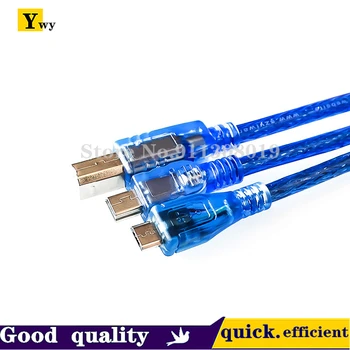 USB tlačiareň modrá dátový kábel Pre Aarduno 2560 kvôli por micro mini