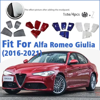 Blatník Pre Alfa Romeo Giulia 2016-2021 Predné, Zadné, 4pcs Mudflaps Blatníky Auto Príslušenstvo Auto Styline Splash Guard Blatník