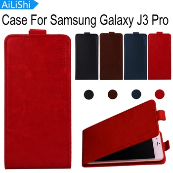 AiLiShi Hot!!! Pre Samsung Galaxy J3 Pro Prípade Najvyššej Kvality Flip PU Kožené puzdro Exkluzívny 100% Špeciálny Kryt Telefónu Kože+Sledovania