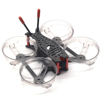 2 Palcový 100 Drone Rám S Vrtule Chránič Na FPV Závodný Rám Iba