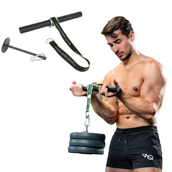 Fitness Predlaktie Silu Tréner Rameno Biceps Blaster Domov Vzpieraní Cvičenie Lano Rukoväte Telocvični Otvor Valca Energetických Zariadení