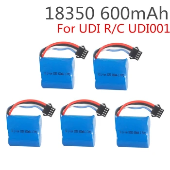 3.7 V, 600mAh Li-ion batéria 18350 Náhradné batérie pre UDI R/C UDI001 Jed Rýchlosť Loďou