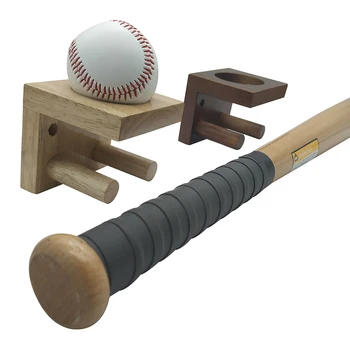 Baseball Bat Rack Baseball, Tenis Bat Softball Raketa Wall Mount Vertikálny Držiak Na Stojan Displej Dreva Stick Ložiskovej Časti