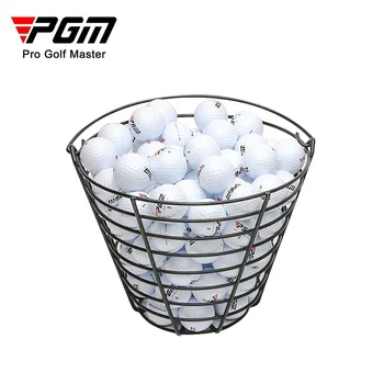 PGM Golf Kôš viacúčelový Kôš Rám Môže mať 100 Loptičiek Praktické Prenosné Loptu Rám Anti-korózne Golf učebné pomôcky