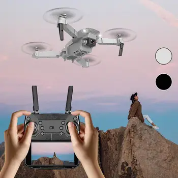 2020 NOVÉ E88 Drone 4k HD Dual Kamera 1080P WiFi FPV Výška Oreservation RC Quadcopter video live Nahrávanie Hračky