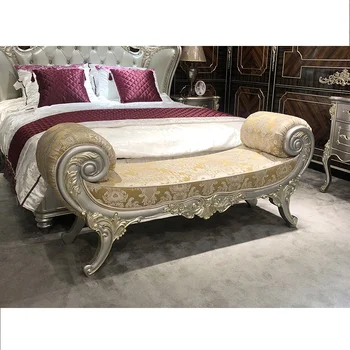 Európsky štýl posteľ stolice masívneho dreva spálne posteľ, gauč obývacia izba gauč stolice obuvi stolice luxusné nočné lavičke