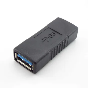 USB 3.0 Adapter Super Rýchla Spojka Žien a Žien Konektor Pripojenia zariadenia Extender Converter pre Prenosný Počítač Káble
