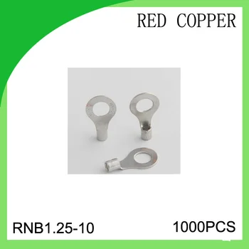 červená meď 1000 KS RNB1.25-10 za studena tlak terminálu konektor očko hot predaj