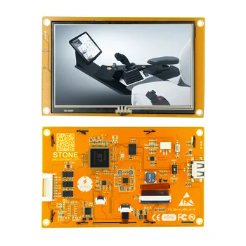 4.3 palcový s Dotykový Panel HMI Grafický LCD Displej Modul Podporu pre ESP32 MCU/Raspberry Pi