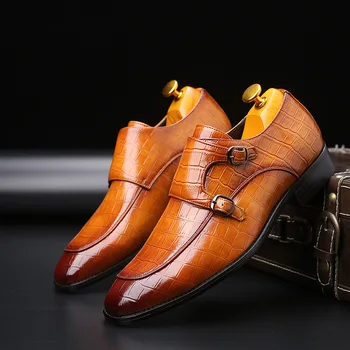 Luxusné Značky Kožené Módne Mužov, Business Šaty Mokasíny Pointy Čierne Topánky Oxford Priedušná Formálne Svadobné Topánky Zapatos Hombre
