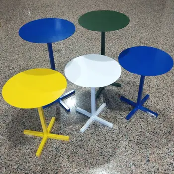 Autor farba farba konferenčný stolík tvorivé iron art mlieko čajovni ahoj čaj malý okrúhly stôl nordic light luxusný gauč strane tabuľky
