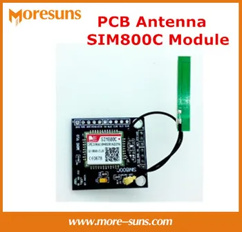 Voľný lodi 2 ks/veľa S PCB Antény SIM800C modul SMS dáta, GSM GPRS modul nahradiť SIM900A