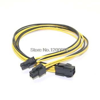 12v 4 Pin, P4 Cpu Power Predlžovací Kábel 4-Pin PROCESORA Y-Splitter Kábel drôt postroj